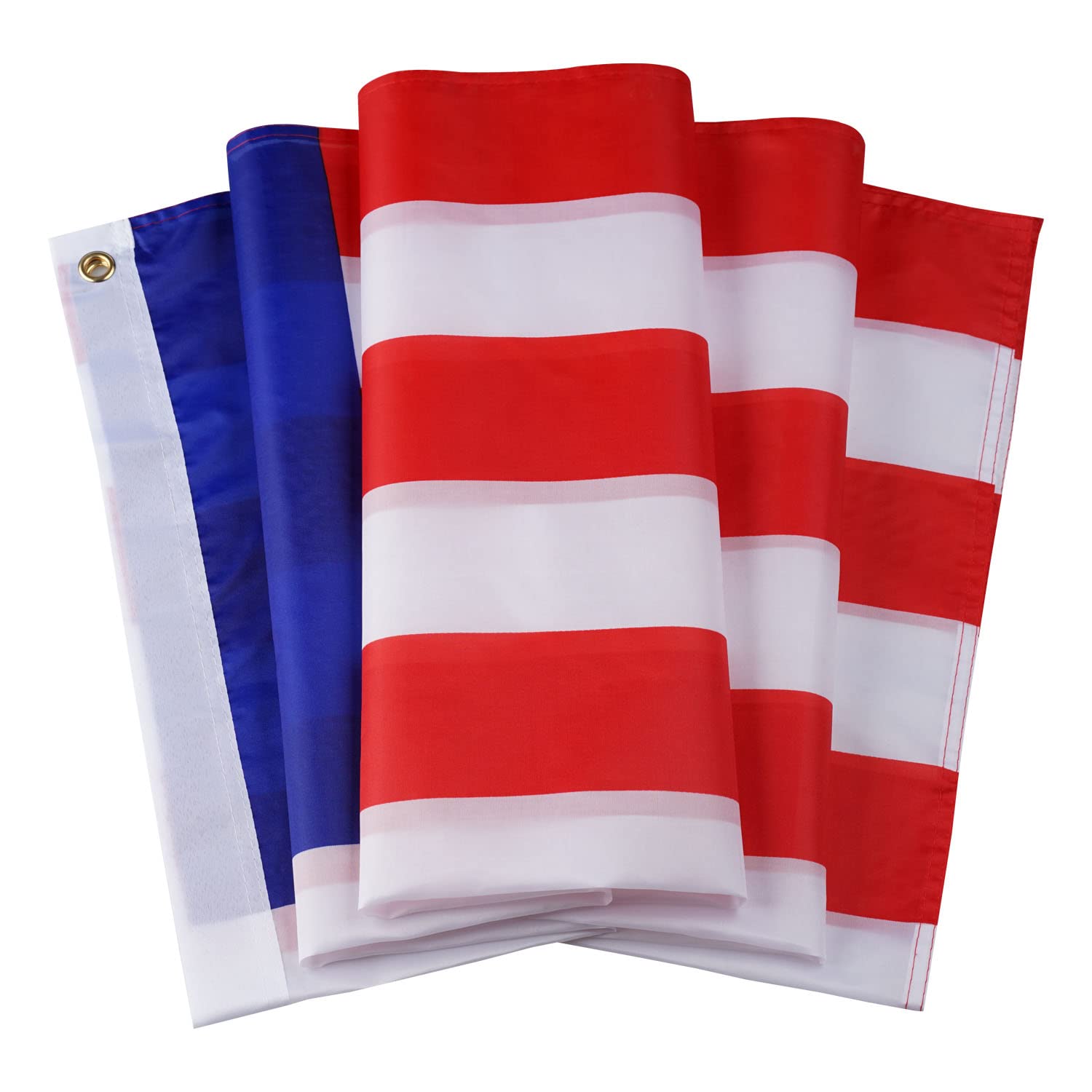 DANF Liberia Flag 3x5 Ft Thick Polyester, Fade Resistant, Brass Grommets, Canvas Header The Republic of Liberia National Flags with 3 X 5 Feet