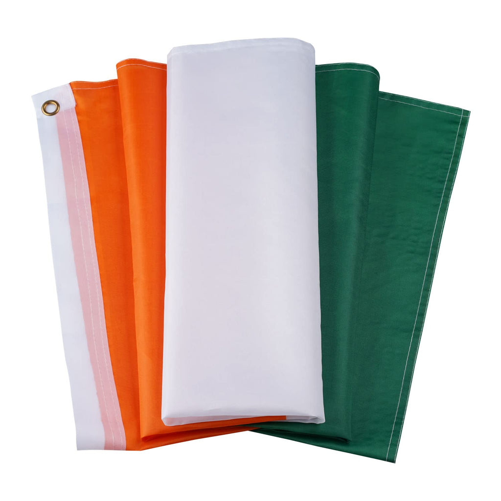 DANF Ivory Coast Flag 3x5 Ft Thick Polyester, Fade Resistant, Brass Grommets, Canvas Header Ivorian National Flags with 3 X 5 Feet