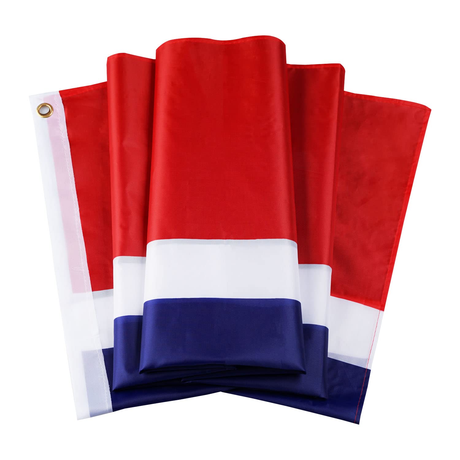 DANF Gambia Flag 3x5 Ft Thick Polyester, Fade Resistant, Brass Grommets, Canvas Header Gambian National Flags with 3 X 5 Feet