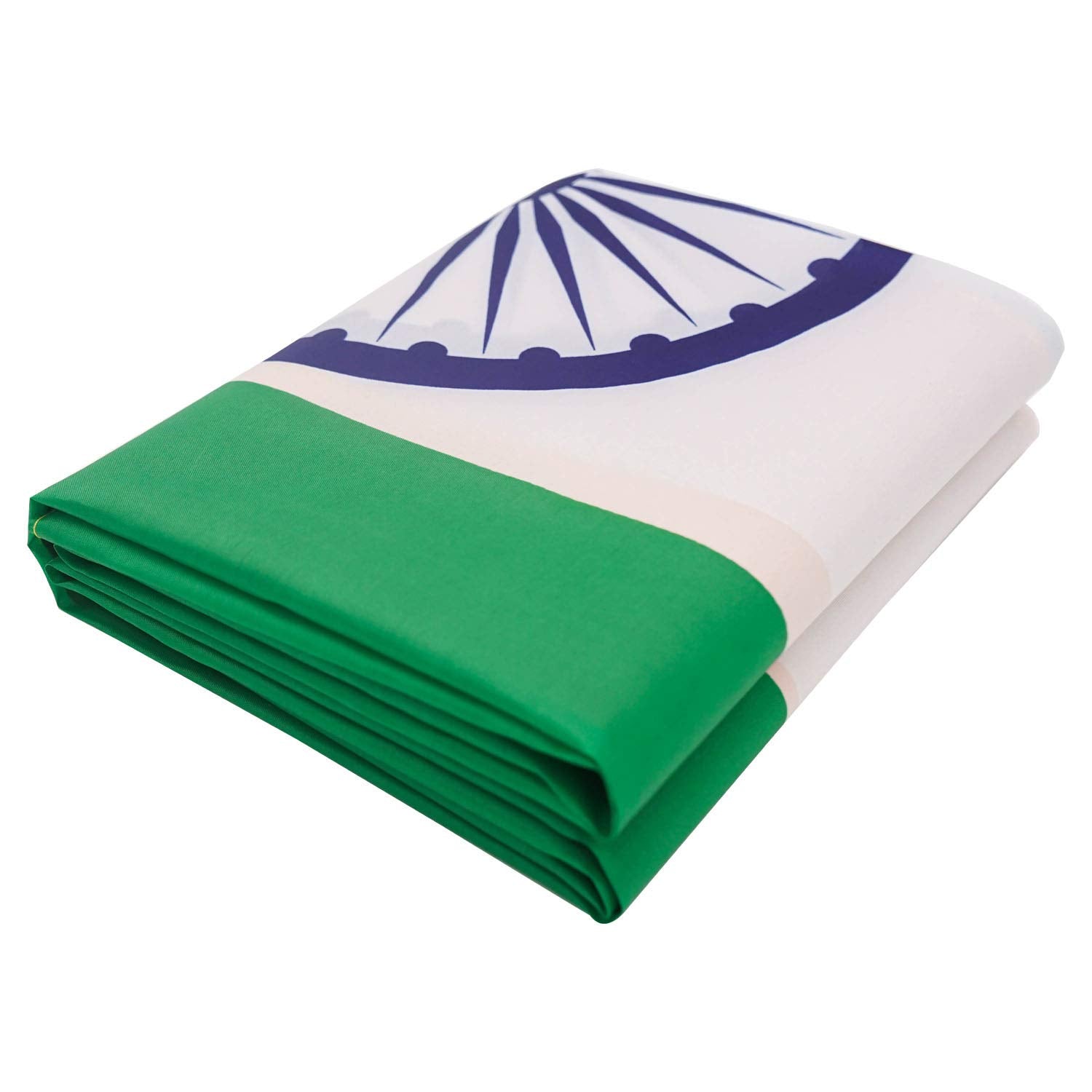 DANF 2 Pack India Flag 3X5 FT Indian National Flags Polyester with Brass Grommets 3 x 5 Foot