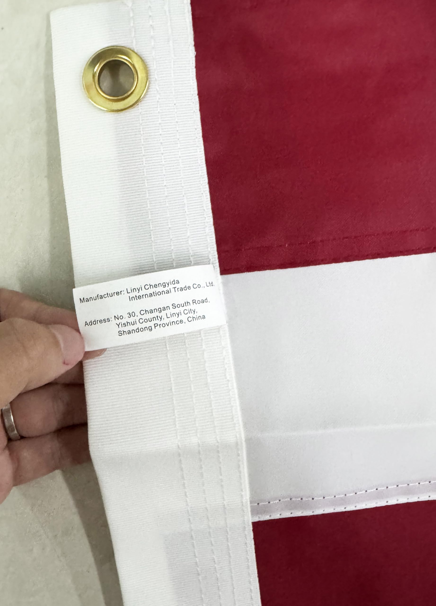 American Flag 5x8 ft: Long Lasting US Flag, Heavy Duty Nylon, Embroidered Stars, Sewn Stripes, Brass Grommets, UV Protection Perfect for Outdoors! USA Flag