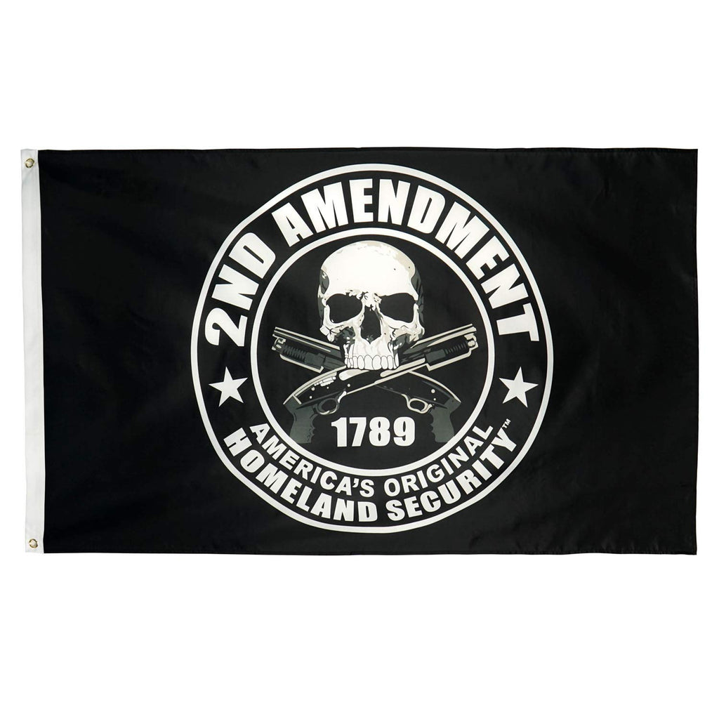 DANF FLAG 2nd Amendment Flag 3 x 5 FT America's Original Homeland Security Polyester Banner Flag With Grommets