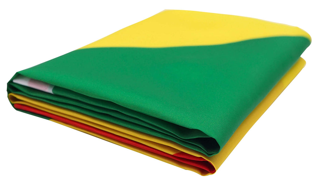 DANF Congo Flag 3x5 Ft Thick Polyester, Fade Resistant, Brass Grommets, Canvas Header, Double Sided The Congolese National Flags 3x5 Feet