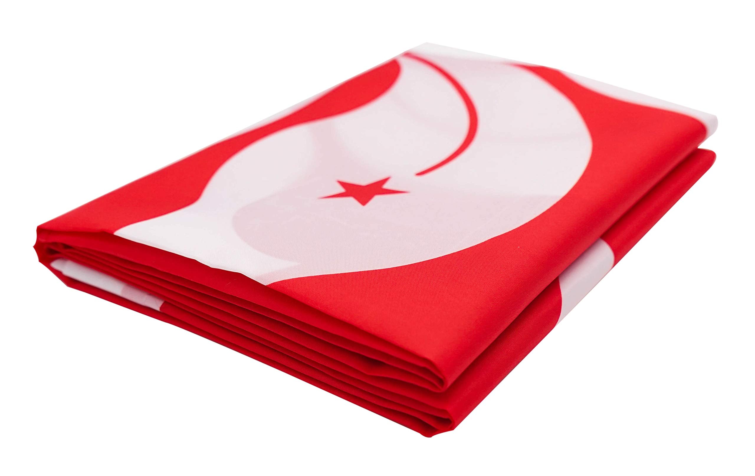 DANF Hong Kong Flag 3x5 Foot HK Flags Polyester with Brass Grommets 3 X 5 Ft