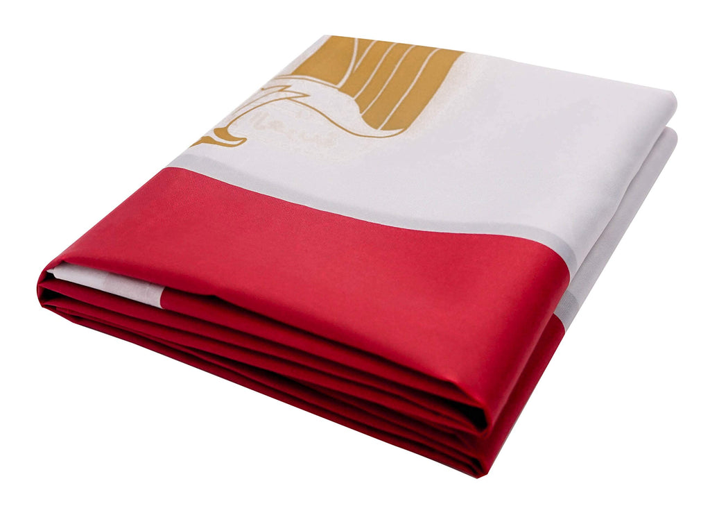 DANF Egypt Flag 3x5 Foot Polyester Egyptian National Flags Polyester with Brass Grommets 3 X 5 Ft