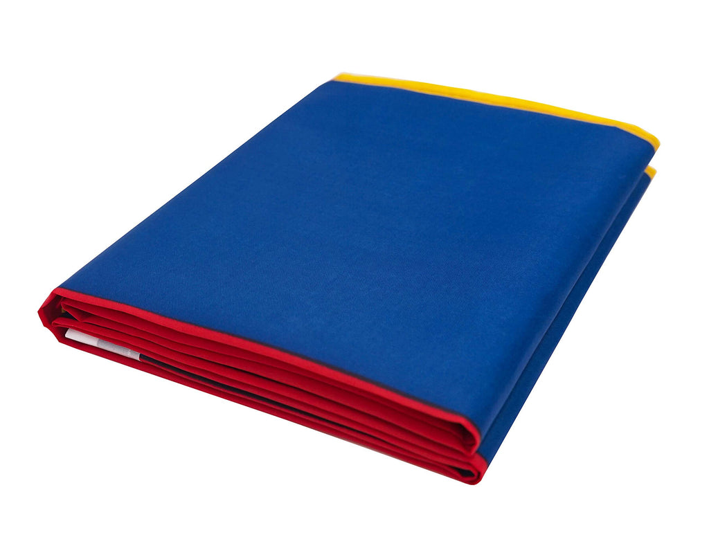 DANF Colombia Flag 3x5 Ft Thick Polyester, Fade Resistant, Brass Grommets, Canvas Header, Double Sided Colombian National Flags 3 X 5 Feet