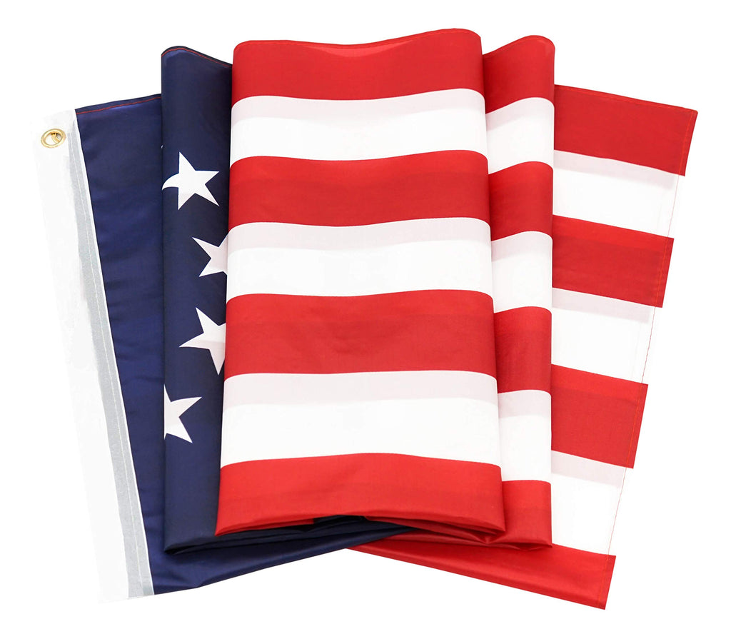 DANF Betsy Ross Flag 3x5ft - 100D Thicker Polyester - July 4th Independence Day 13 Stars American USA America Historical Flags Double Sided Canvas Header with Brass Grommets Indoor & Outdoor Use