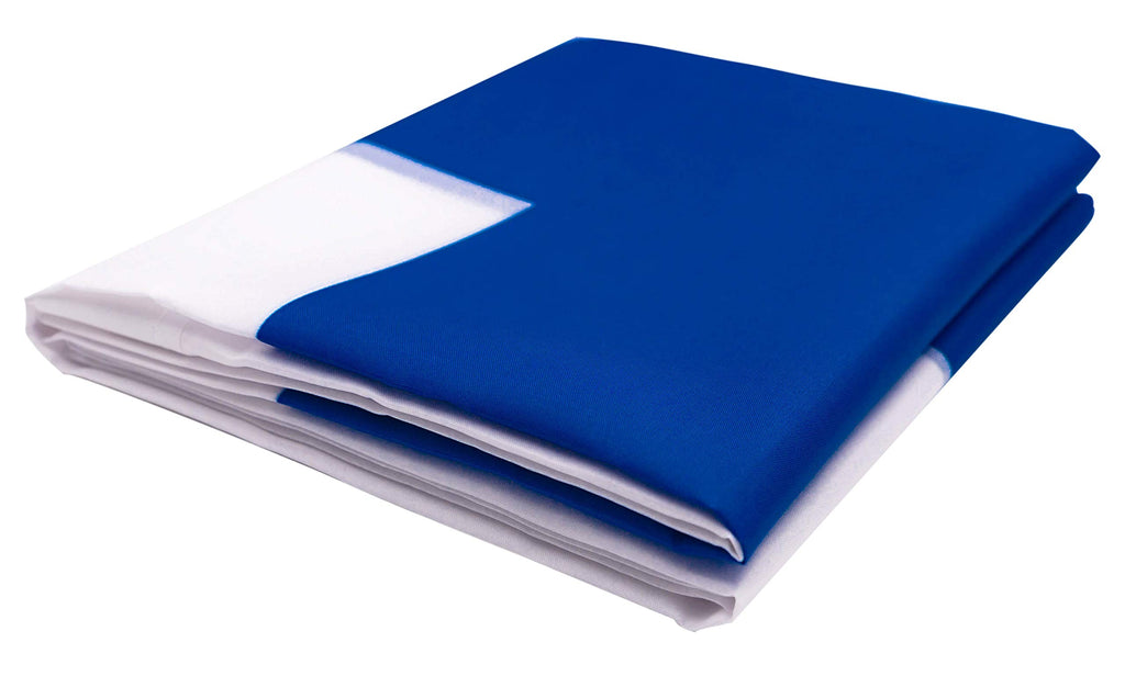 DANF Finland Flag 3ftx5ft Polyester Finnish National Flags with Brass Grommets 3 X 5 FOOT