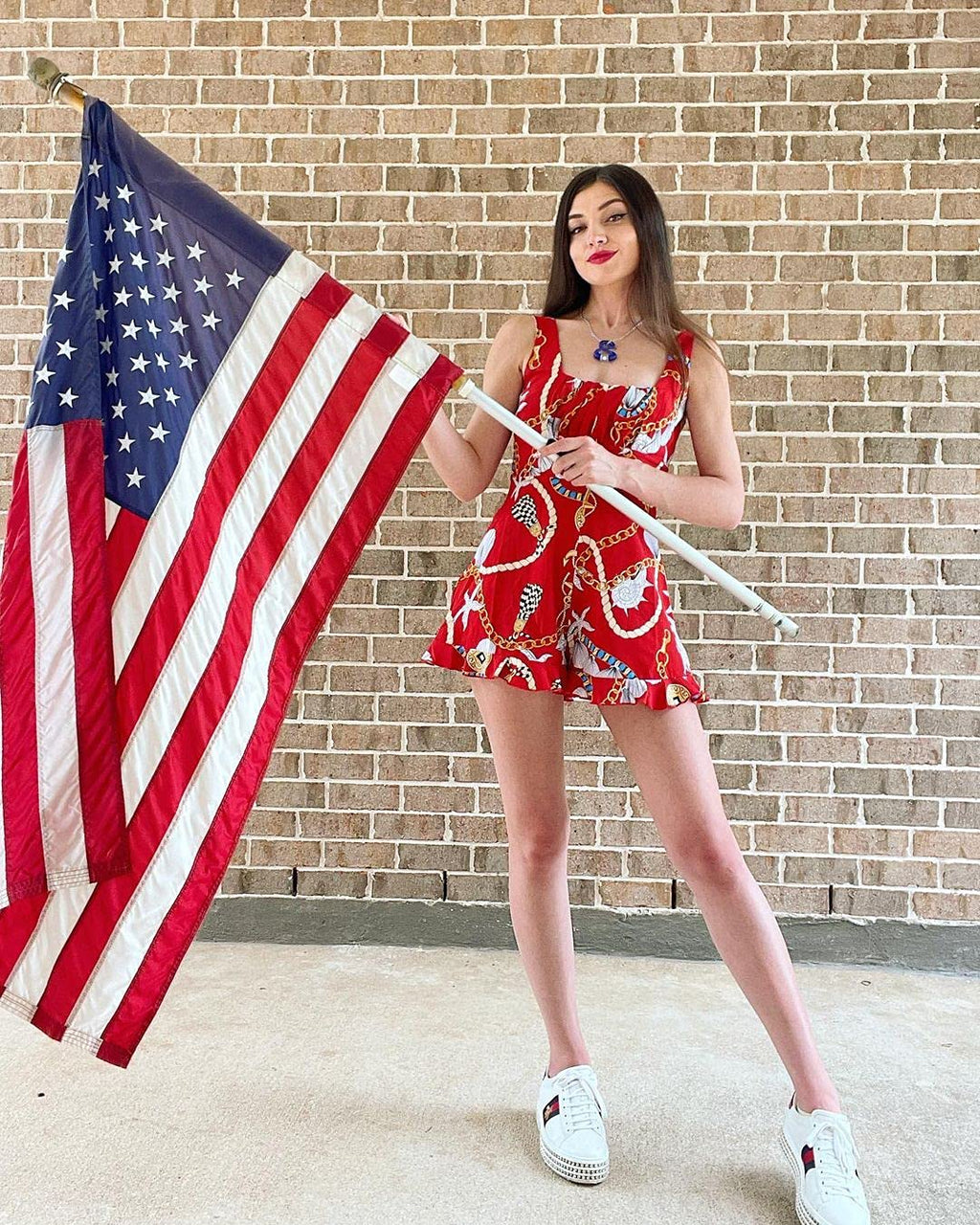 American Flag 5x8 ft: Long Lasting US Flag, Heavy Duty Nylon, Embroidered Stars, Sewn Stripes, Brass Grommets, UV Protection Perfect for Outdoors! USA Flag