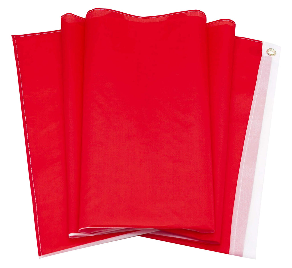 DANF Indonesia Flag 3x5 Ft Thick Polyester, Fade Resistant, Brass Grommets, Canvas Header,Double Sided Indonesian National Flags 3x5 Feet