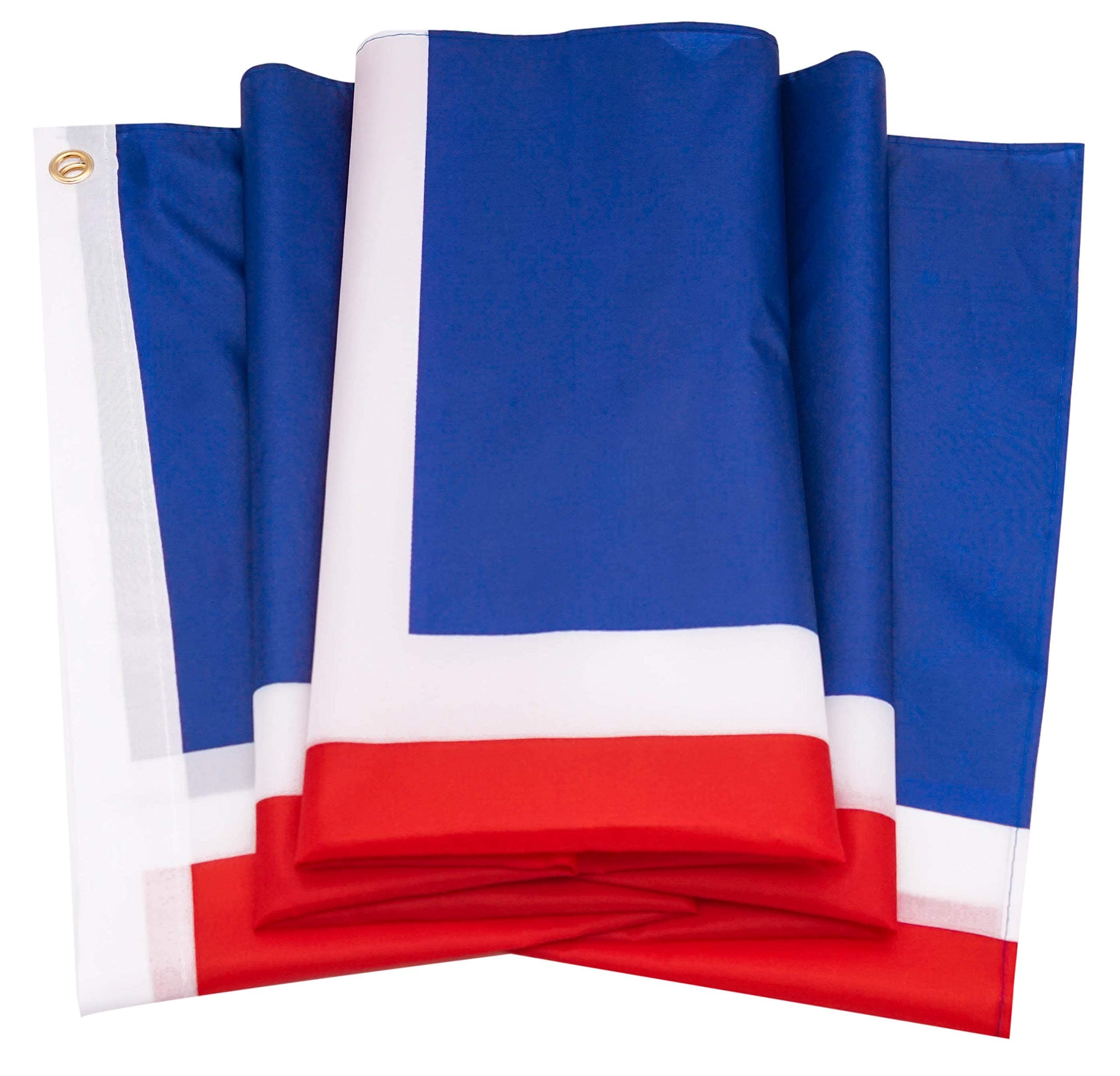 DANF Iceland Flag 3x5 Foot Polyester Icelandic National Flags Polyester with Brass Grommets 3 X 5 Ft