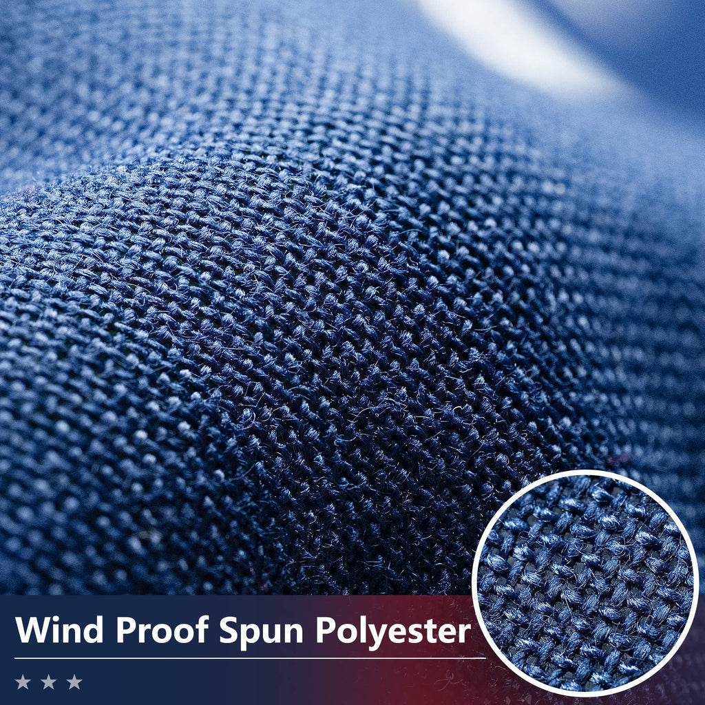 American Flag for Outside 3x5 Ft - TearProof Series Outdoor Use US Flags - Long Lasting, Fade Resistant - Thick Spun Polyester USA Banner - High Wind United States Flag - Embroidered Stars, Sewn Stripes, Brass Grommets