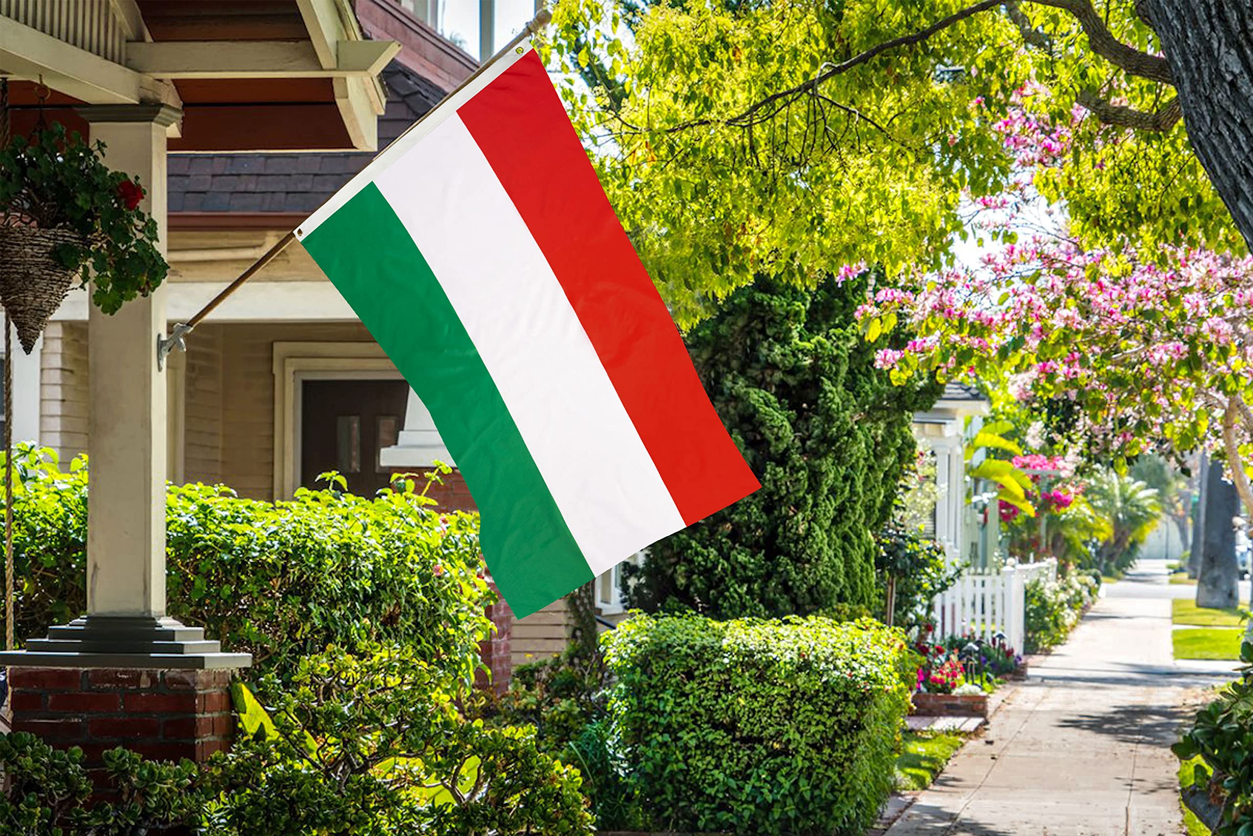 DANF Hungary Flag 3x5 Ft Hungarian National Flags Polyester with Brass Grommets 3x5 Foot Flag